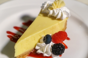 Jack's Place vegetarian New York Cheesecake