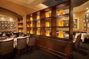 Vegetarian dining in Jack's Place dining room