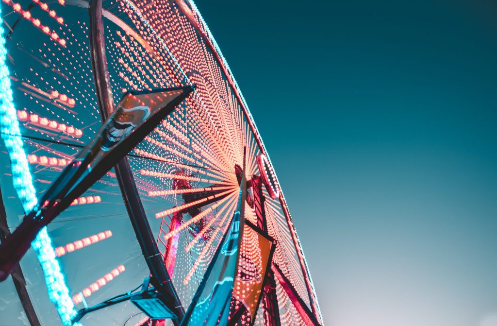 Central Florida Fair Ferris Wheel