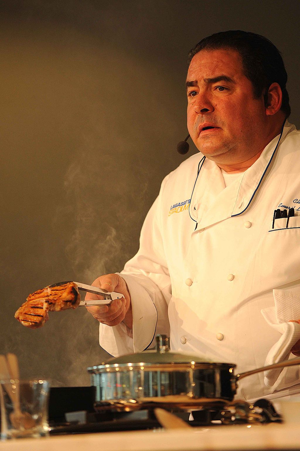 Food TV star Emeril Lagasse