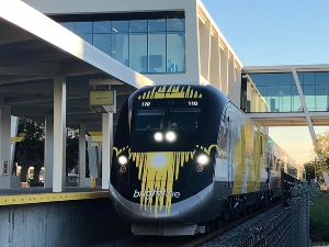 Florida's Brightline transportation railway opened in 2023.