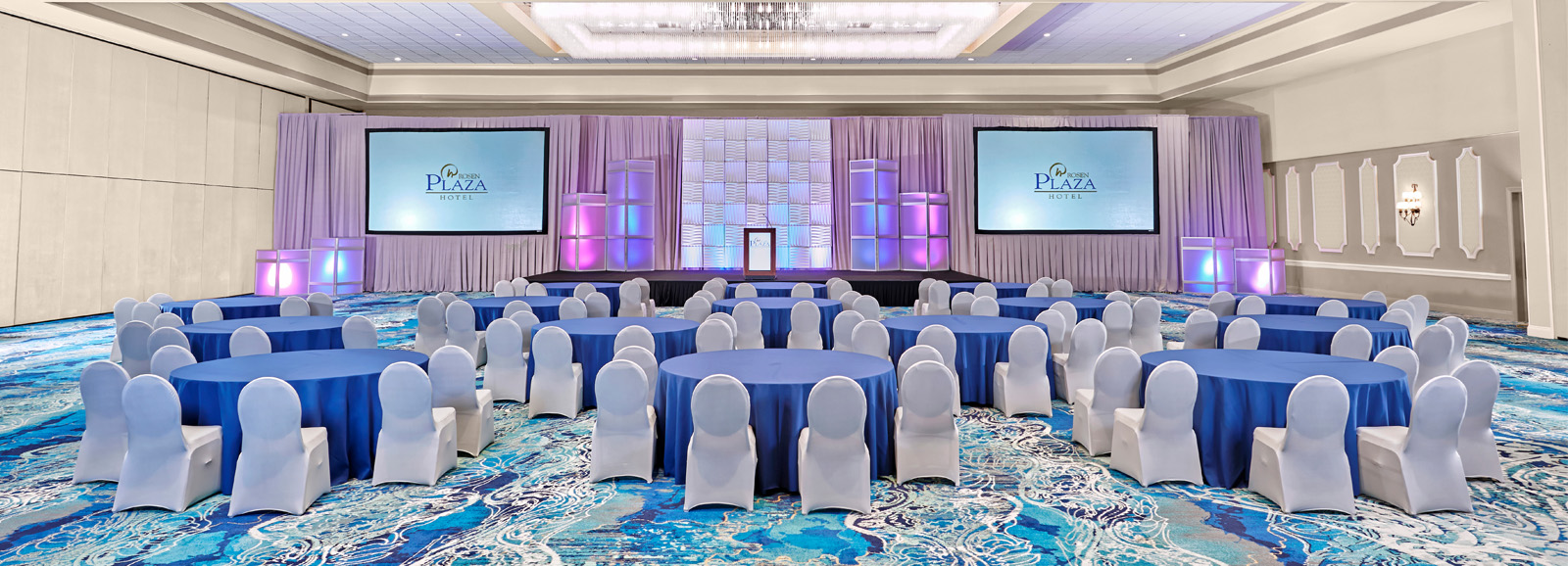 Grand Ballroom with tables