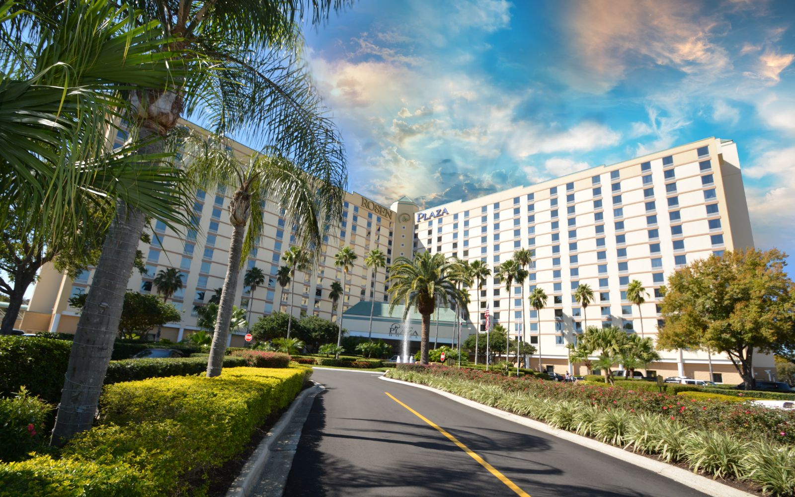 Exterior of Rosen Plaza