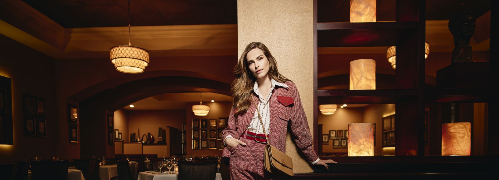 Woman Standing in Jack's Place